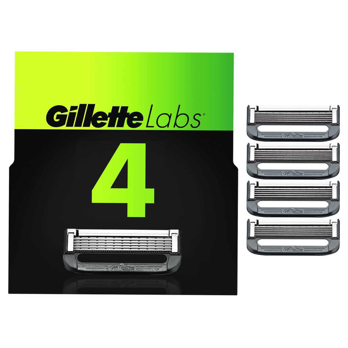 GilletteLabs Blade Refills (4 Count)